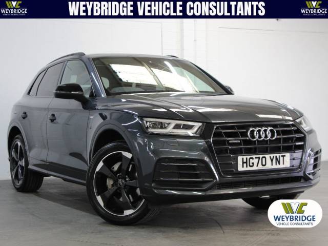 Audi Q5 2.0 T FSi 45 Quattro Black Edition [245] (HUGE SPEC, LOW MILES, FSH, SUPERB !!) SUV Petrol Manhatten Grey