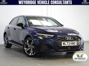 AUDI A3 2023 (73) at Weybridge Isuzu West Byfleet