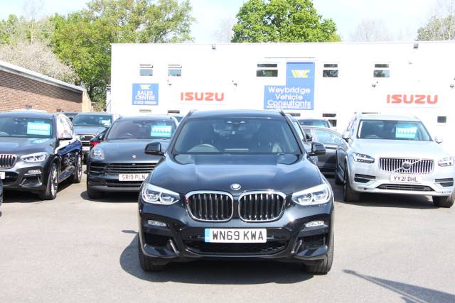 BMW X3 20d 2.0 XDrive M Sport Plus [190] (BIG SPEC, FSH, 8.9% APR FLEXIBLE FINANCE !!) SUV Diesel Sapphire Black
