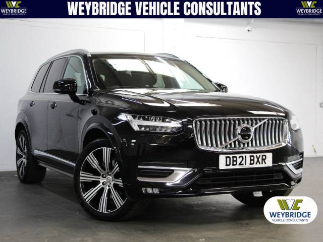 Volvo XC90 2.0 B5 MHEV Inscription Pro 4WD [235] (2 OWNERS, FSH & SUPERB, 8.9% APR !!) SUV Petrol / Electric Hybrid Onyx Black