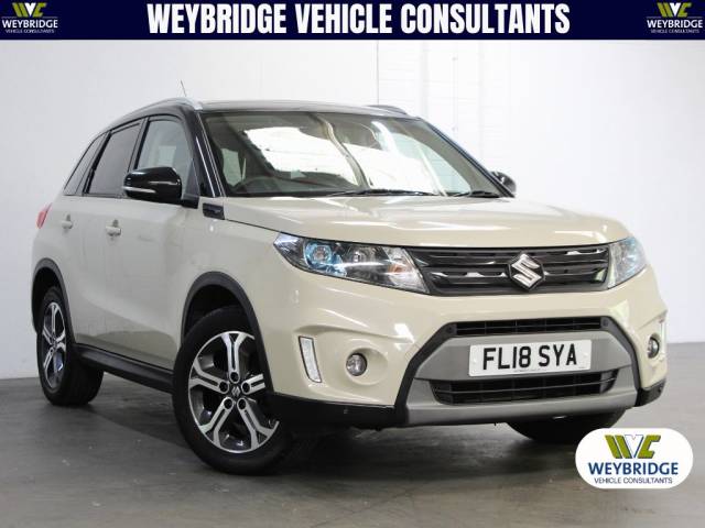 Suzuki Vitara 1.6 SZ5 SUV 5dr ALLGRIP Euro6 (s/s) [120] (BIG SPEC, 8.9% APR FINANCE !!) SUV Petrol Savannah Ivory