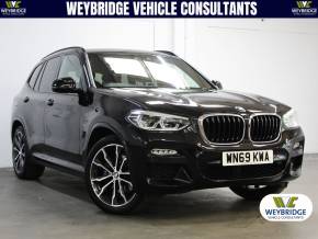 BMW X3 2019 (69) at Weybridge Isuzu West Byfleet