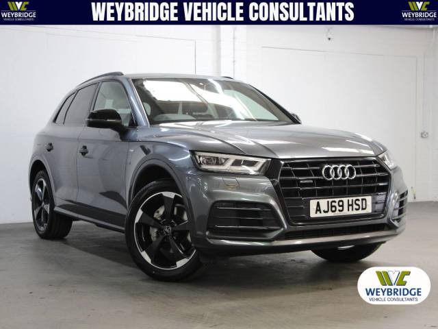 Audi Q5 2.0 T FSi 45 Quattro Black Edition [245] (GREAT CAR, FSH, 8.9% APR !!) SUV Petrol Daytona Grey