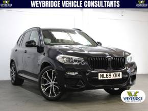 BMW X3 2019 (69) at Weybridge Isuzu West Byfleet