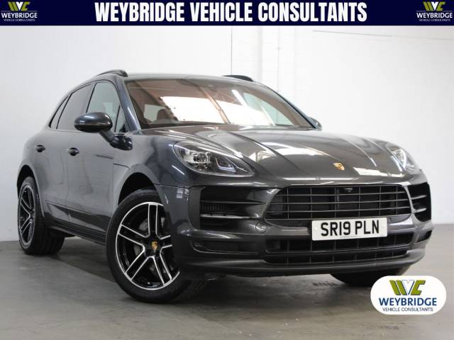 Porsche Macan 3.0T V6 S 5dr Petrol PDK 4WD Euro 6 (s/s) [354] (2 OWNERS, FPSH & STUNNING, 8.9% APR !!) SUV Petrol Volcano Grey