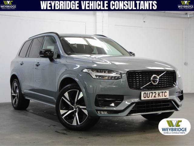 Volvo XC90 2.0 B5 MHEV Plus Dark 4WD [250] (STUNNING CAR, GREAT SPEC, FVSH, 8.9% APR !!) SUV Petrol / Electric Hybrid Vapour Grey