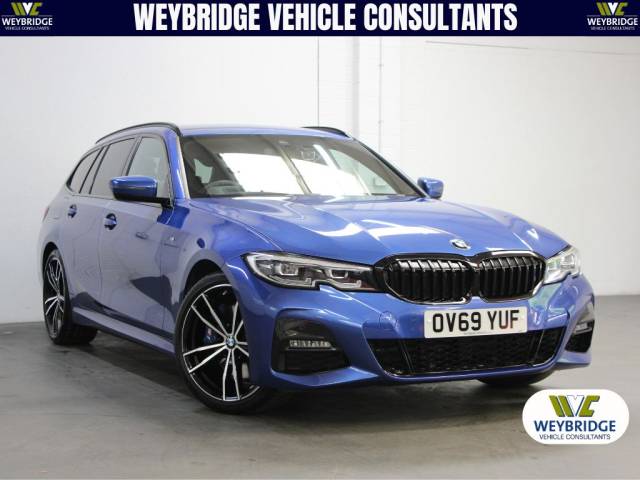BMW 3 Series 2.0 M Sport Plus Edition [258] (BEAUTIFUL & RARE MODEL, FSH, 8.9% APR !!) Estate Petrol Portimao Blue