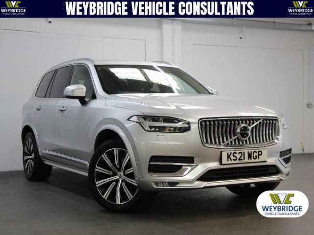 Volvo XC90 2.0 B5 MHEV Inscription 4WD [235] (DEMO+ 1 PVT OWNER, FSH, BIG SPEC, 8.9% APR !!) SUV Petrol / Electric Hybrid Bright Silver