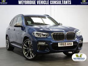 BMW X3 2019 (69) at Weybridge Isuzu West Byfleet