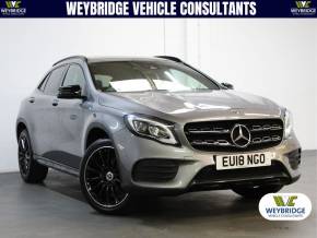 MERCEDES-BENZ GLA CLASS 2018 (18) at Weybridge Isuzu West Byfleet