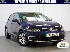 VOLKSWAGEN E-GOLF 2019 (69) at Weybridge Isuzu West Byfleet