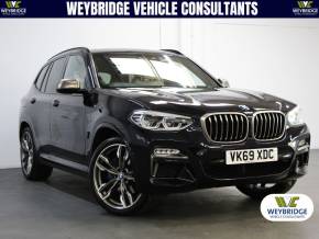 BMW X3 2019 (69) at Weybridge Isuzu West Byfleet