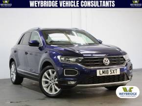 VOLKSWAGEN T-ROC 2018 (18) at Weybridge Isuzu West Byfleet
