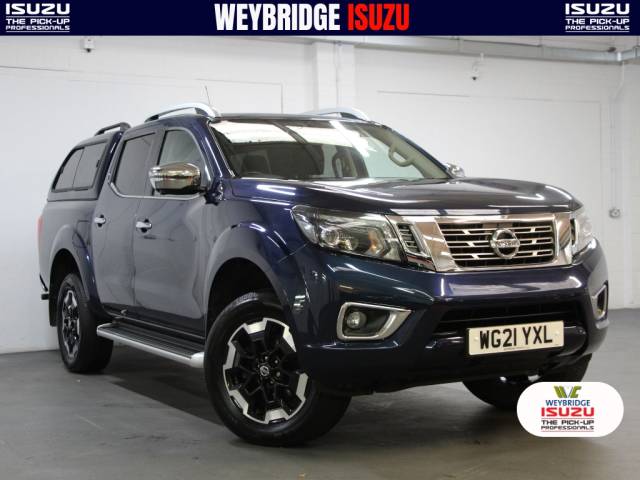 Nissan Navara 2.3 dCi Tekna Double Cab 4WD [190] (2 OWNERS, FSH, FINANCE FROM 8.9% APR !!) Pick Up Diesel Cayman Blue