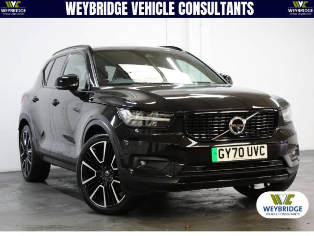 Volvo XC40 1.5 T5 Recharge 10.7kWh R-Design Pro PHEV [262] (FSH, STUNNING, 8.9% APR !!) SUV Hybrid Onyx Black