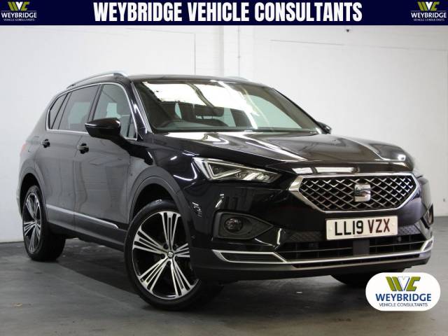SEAT Tarraco 2.0 TSi XCELLENCE First Edition Plus 4Drive [190] (2 OWNERS, FSH, 8.9% APR !!) SUV Petrol Deep Black