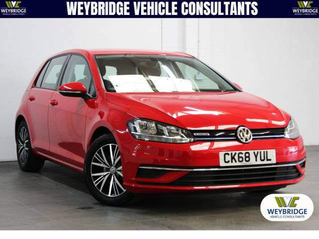 Volkswagen Golf 1.5 TSi EVO SE 5dr DSG Euro6 (s/s) [130] (FINANCE AVAILABLE FROM 8.9% APR !!) Hatchback Petrol Tornado Red