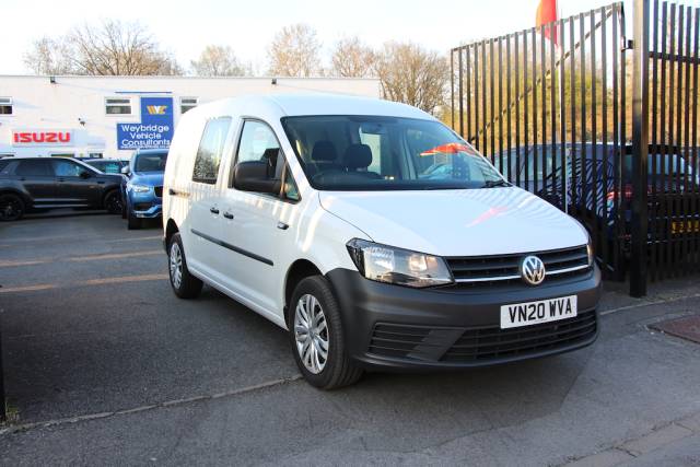 2020 Volkswagen Caddy Maxi 2.0 TDI C20 Crew Van Double Cab LWB [102] (FINANCE FROM 8.9% APR !!)