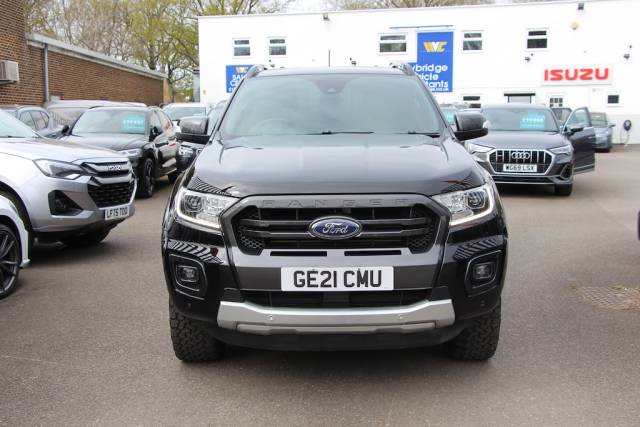 Ford Ranger 2.0 BiTDi ECB Wildtrak Double Cab 4x4 [213] (FSH, FINANCE FROM 8.9% APR !!) Pick Up Diesel Agate Black