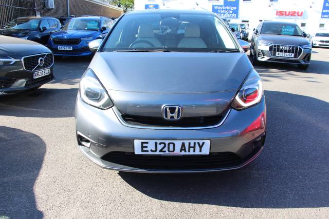 Honda Jazz 1.5 h i-MMD EX 5dr eCVT [107] (2 OWNERS, FSH, FINANCE FROM 8.9% APR !!) Hatchback Petrol / Electric Hybrid Shining Grey