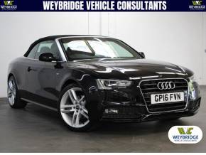 AUDI A5 CABRIOLET at Weybridge Isuzu West Byfleet