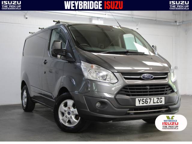 Ford Transit Custom 2.0 TDCi 270 Limited Panel Van L1 H1 [128] (VERY RECENT SERVICE & MOT MARCH 2027 !!) Panel Van Diesel Magnetic Grey