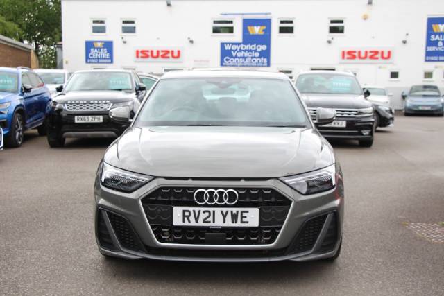 Audi A1 1.5 TFSI 35 S line Sportback 5dr Petrol S Tronic Euro 6 (s/s) (150 ps) Hatchback Petrol Chronos Grey