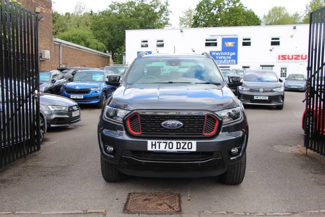 Ford Ranger 2.0 BiTDi ECB Thunder Double Cab 4x4 [213] (1/O, FSH, FINANCE FROM 8.9% APR !!) Pick Up Diesel Sea Grey
