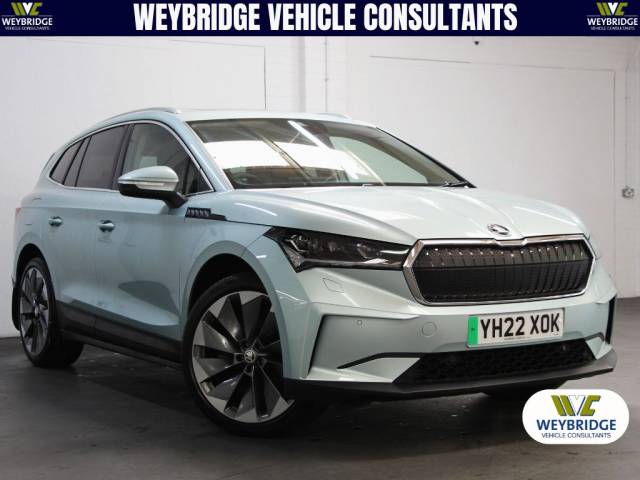 Skoda Enyaq iV 62kWh 60 SUV [179] (FINANCE FROM 8.9% APR, PCP & HP !!) SUV Electric Arctic Silver