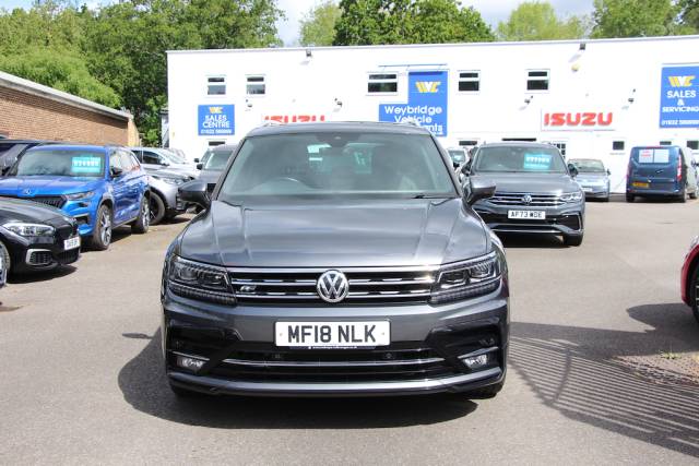 Volkswagen Tiguan 2.0 Tdi R-Line 4Motion [190] (DEMO+ 1 PVT OWNER, BIG SPEC, FSH !!) SUV Diesel Indium Grey