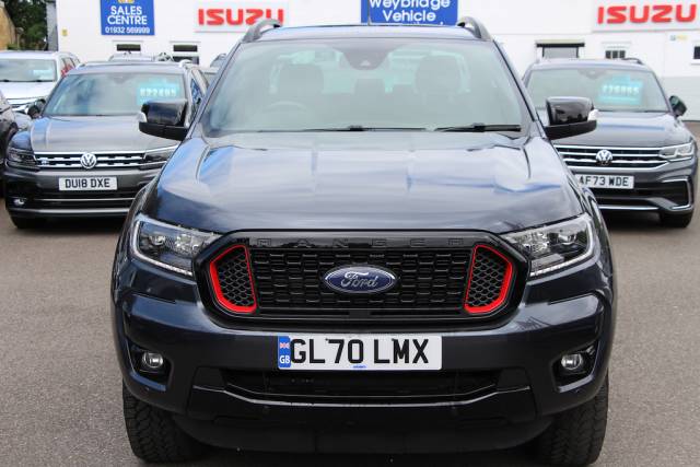 Ford Ranger 2.0 BiTDi ECB Thunder Double Cab 4x4 [213] (FINANCE FROM 8.9% APR !!) Pick Up Diesel Sea Grey
