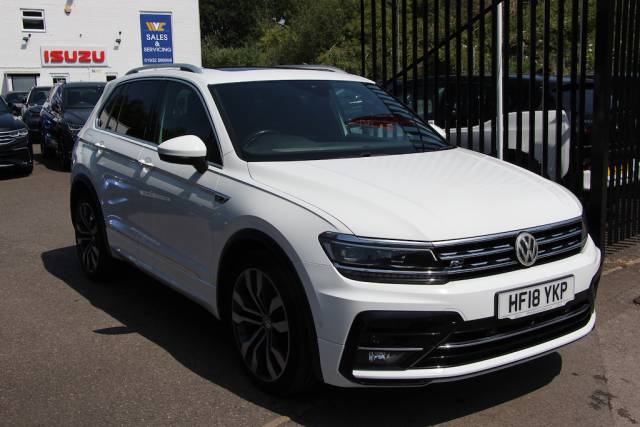 2018 Volkswagen Tiguan 2.0 Tdi R-Line 4Motion [150] (GREAT EXAMPLE, FSH, FROM 8.9% APR !!)