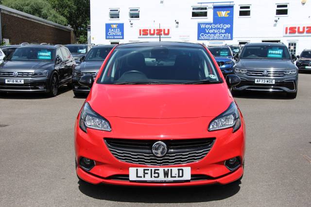 Vauxhall Corsa 1.0i Turbo ecoFLEX Limited Edition [115] (1 PVT OWNER, BRIGHT LITTLE CAR !!) Hatchback Petrol Flame Red