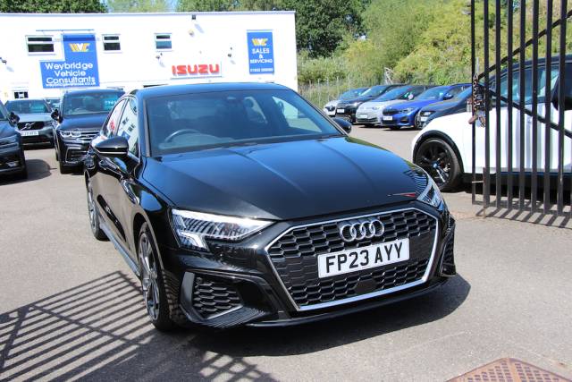 2023 Audi A3 1.5 T FSi 35 S line Saloon 4dr [150] (GREAT CAR, GREAT SPEC, FSH !!)