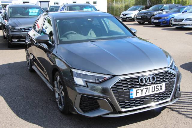 2021 Audi A3 1.5 T FSi 35 S line Sportback 5dr [150] (2 OWNERS, FSH & LOVELY !!)