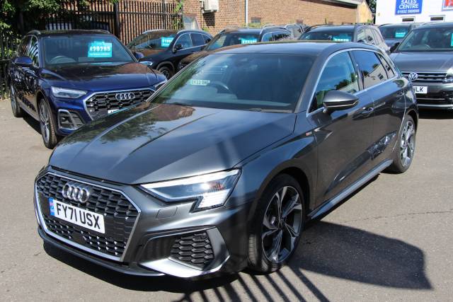 2021 Audi A3 1.5 T FSi 35 S line Sportback 5dr [150] (2 OWNERS, FSH & LOVELY !!)