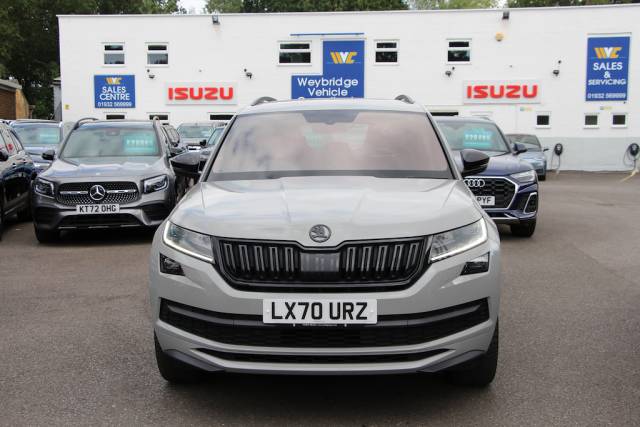 Skoda Kodiaq 2.0 TSi SportLine DSG 4WD (7 Seat) [190] (2 OWNERS, FSH, FINANCE FROM 8.9% APR !!) SUV Petrol Meteor Grey