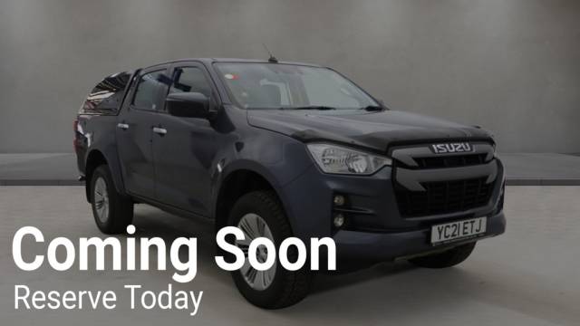 Isuzu D-max 1.9 TD DL20 Double Cab 4WD [164] (RARE DL20 AUTO, FINANCE FROM 8.9% APR !!)!!) Pick Up Diesel Obsidian Grey