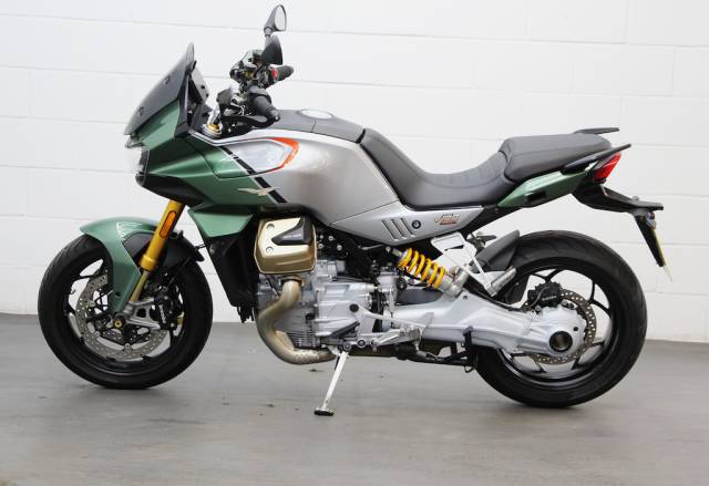 2023 Moto Guzzi V100 Mandello 1042 S Adventure [115] (9.9% APR, ANY P/X, DELIVERY, STUNNING !!)