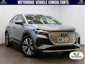 AUDI Q4 E TRON at Weybridge Isuzu West Byfleet