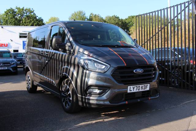 2021 Ford Transit Custom 2.0 320 ECB Sport Double Cab L1 H1 [185] (FINANCE FROM 8.9% APR !!)