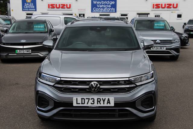 Volkswagen T-Roc 1.5 TSi R-Line Black Edition [150] (STUNNING, FINANCE FROM 8.9% APR, PCP & HP !!) SUV Petrol Pyrite Silver