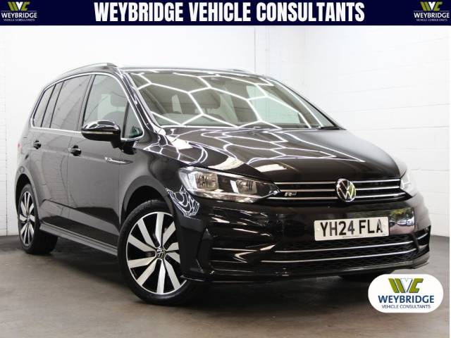 Volkswagen Touran 1.5 TSi EVO R-Line (7 SEATS) [150] (STUNNING, FINANCE FROM 8.9% APR, PCP & HP !!) MPV Petrol Deep Black
