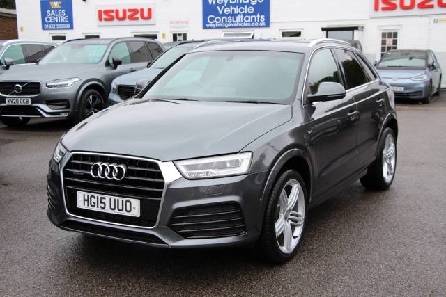 2015 Audi Q3 2.0 T FSi Quattro S line [180] (RARE QUATTRO, 2 OWNERS, FSH !!)
