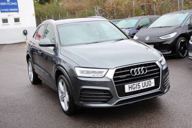 2015 Audi Q3 2.0 T FSi Quattro S line [180] (RARE QUATTRO, 2 OWNERS, FSH !!)